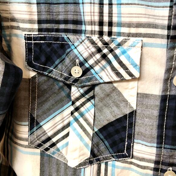 Urban Pipeline Plaid Button Down Shirt Men's SMALL - Picture 2 of 9